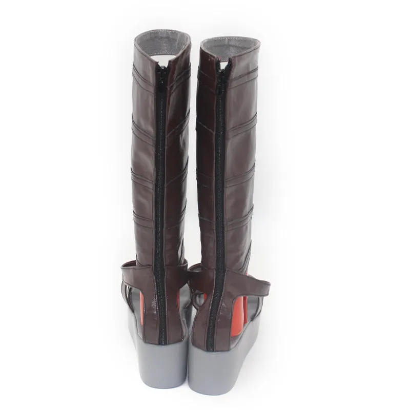 Senren * Banka Senren Banka Murasame Shoes Cosplay Boots