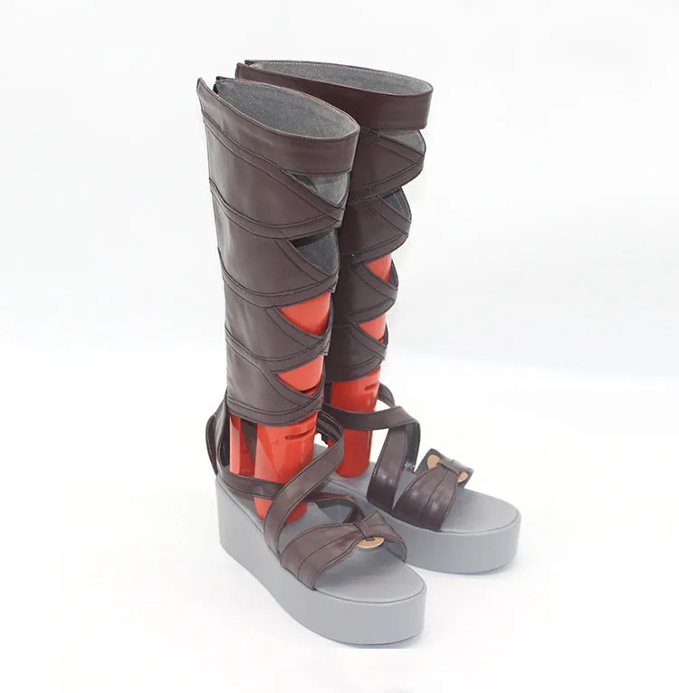 Senren * Banka Senren Banka Murasame Shoes Cosplay Boots