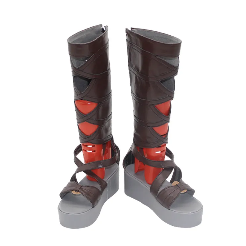 Senren * Banka Senren Banka Murasame Shoes Cosplay Boots