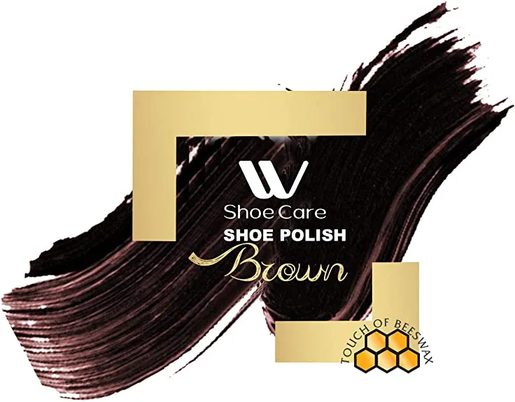 Shoe Polish Brown | 1.69 fl oz | WBM SHOE CARE