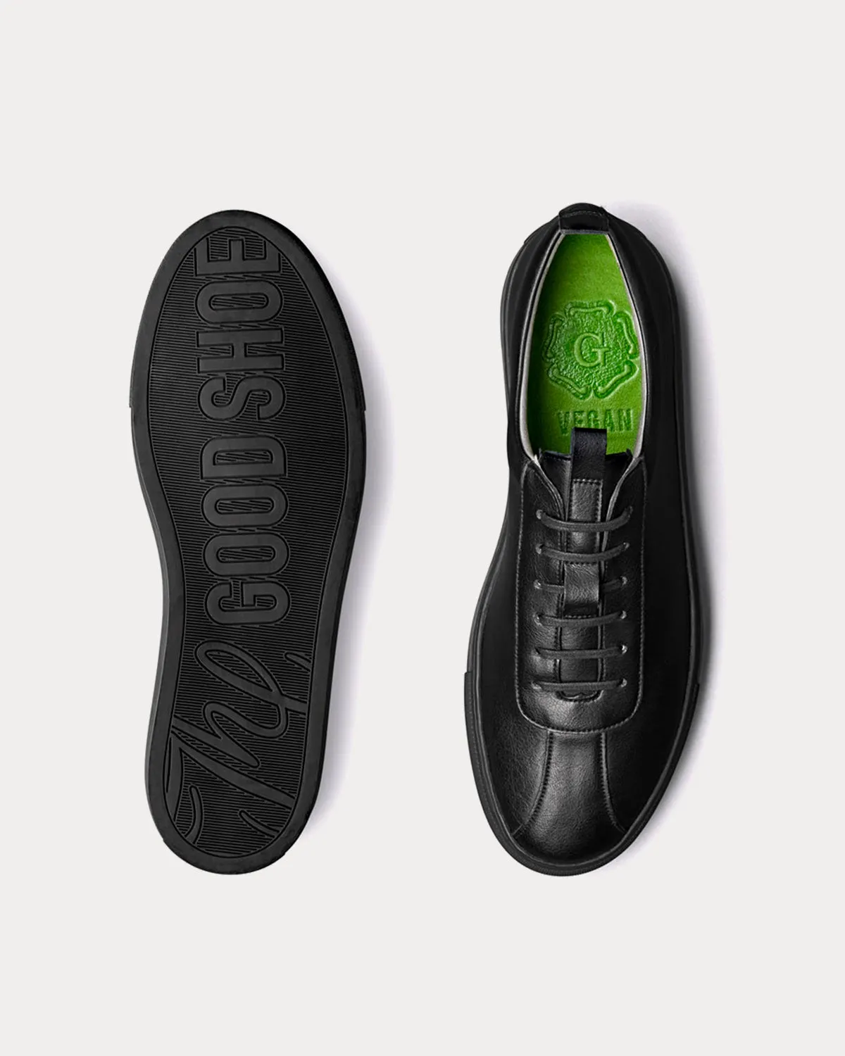 Sneaker 1 Vegan Black Low Top Sneakers