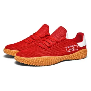 Sneakers Men's Barefoot Lightweight Shoes - Red Size US11.5 = US47