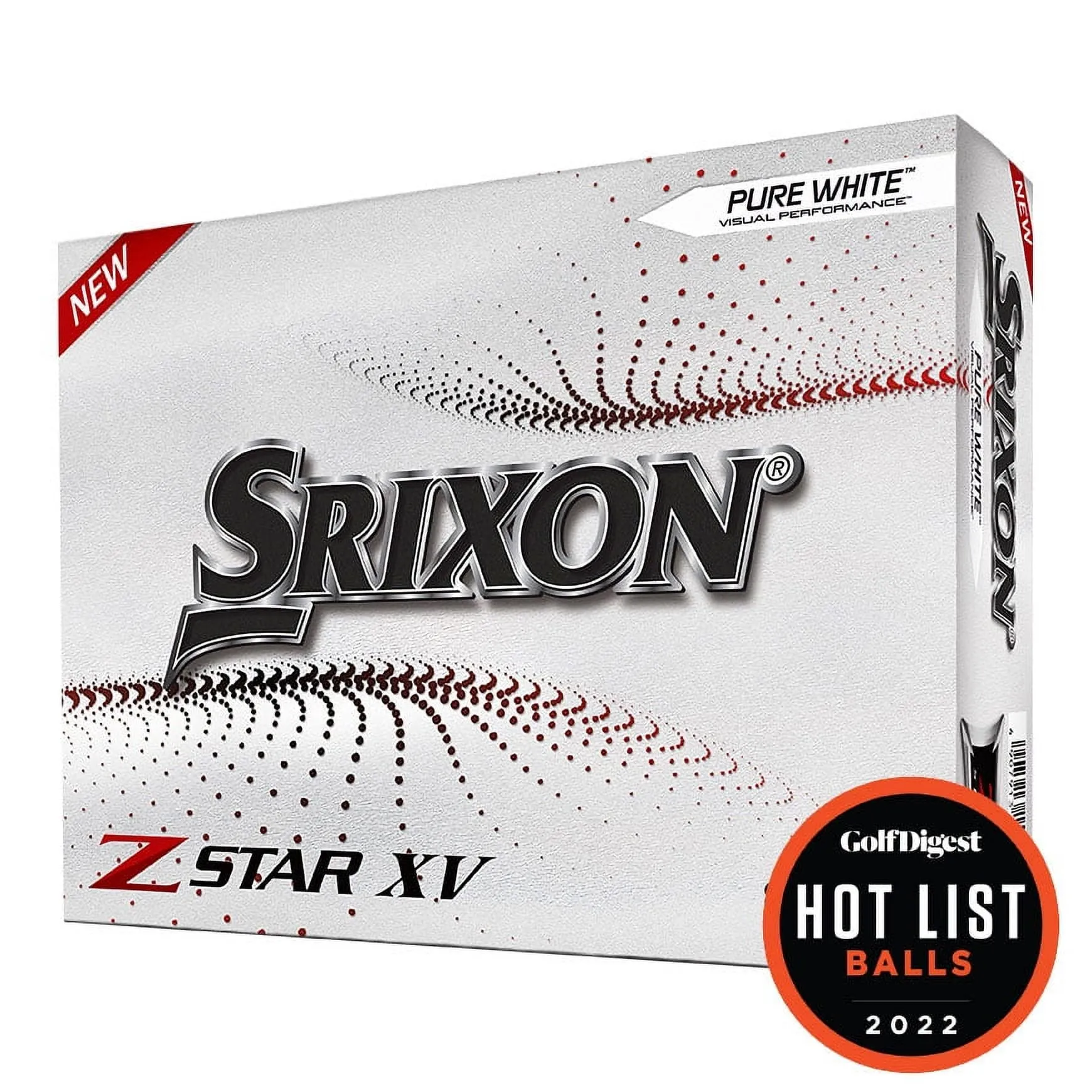 Srixon Z-Star XV White Golf Ball Dozen