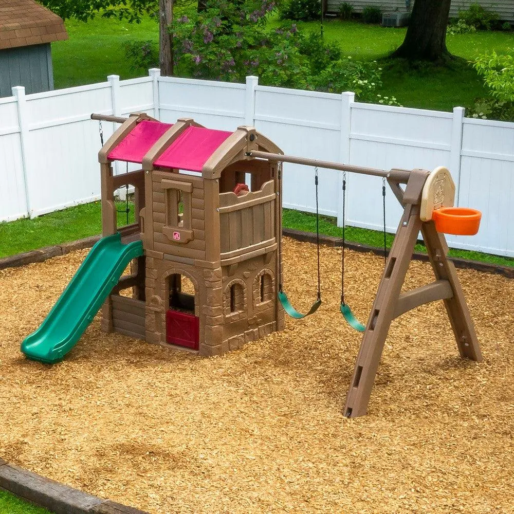 Step2 Naturally Playful Adventure Lodge Play Center for Kids