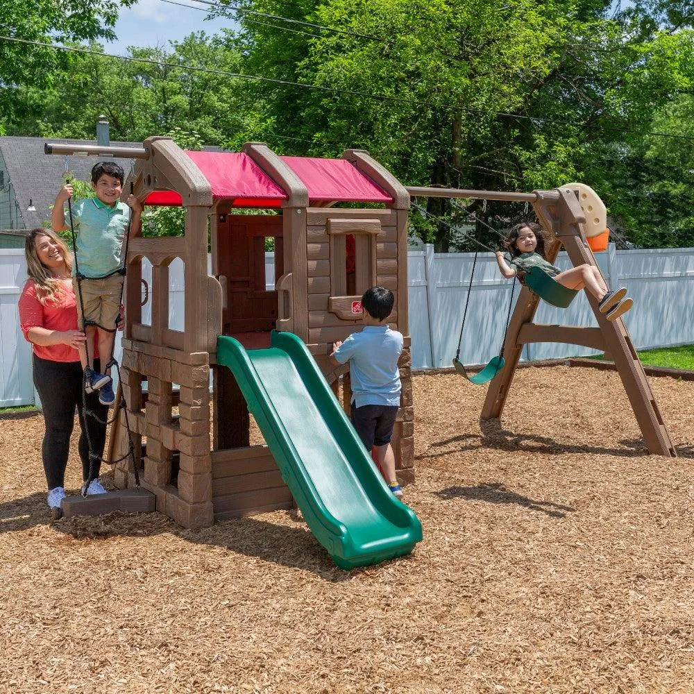 Step2 Naturally Playful Adventure Lodge Play Center for Kids