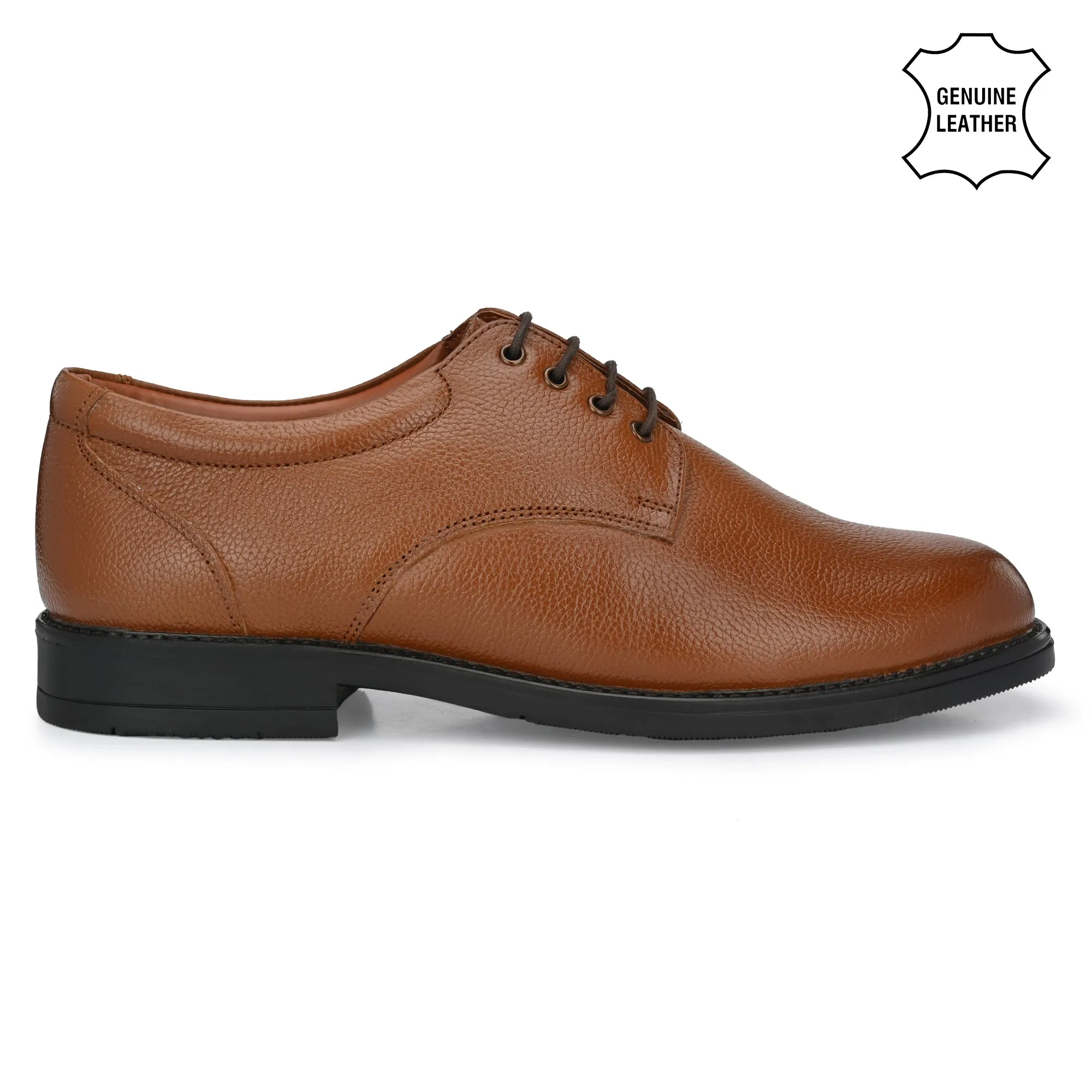 Strong Full Grain Leather Derby Lace Ups