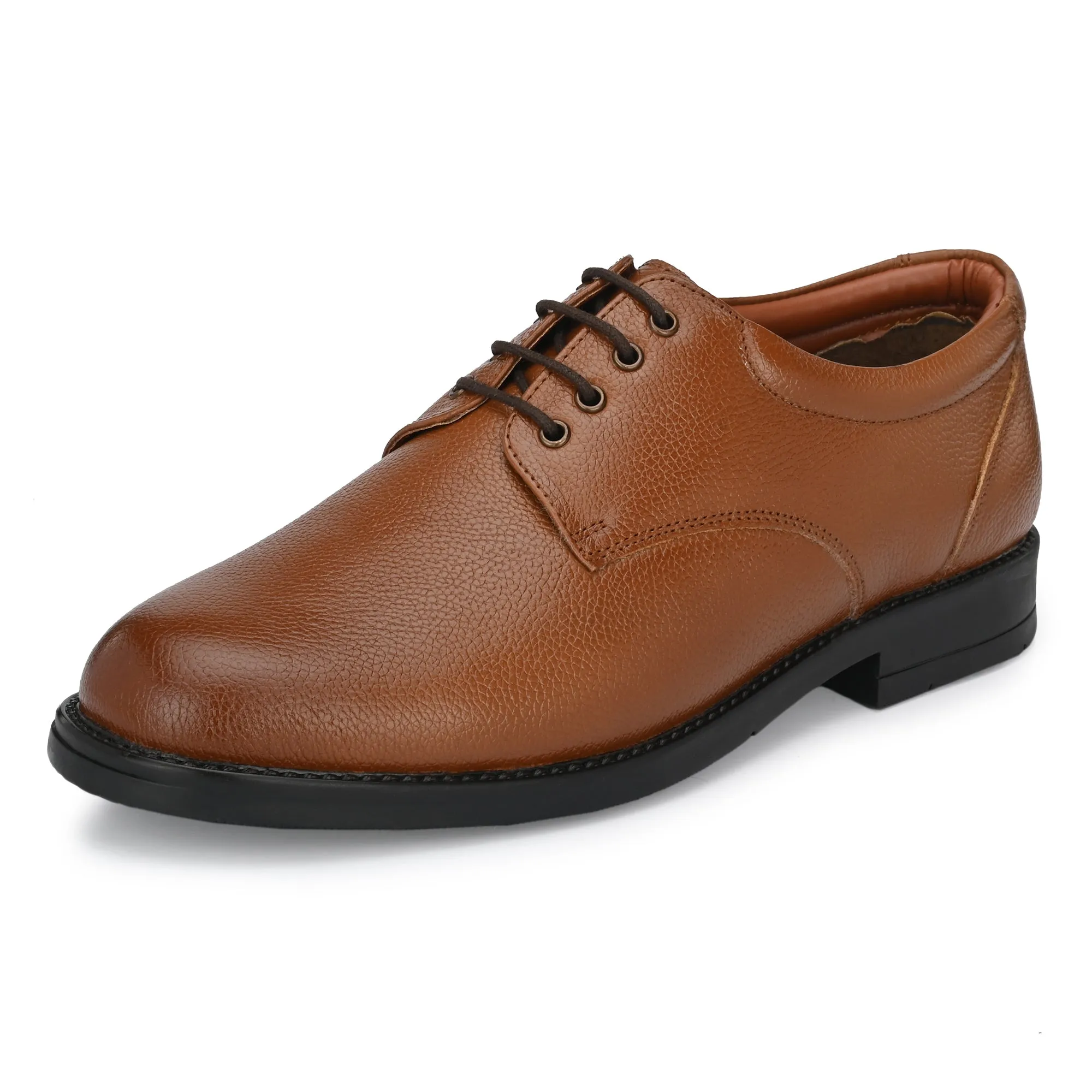Strong Full Grain Leather Derby Lace Ups