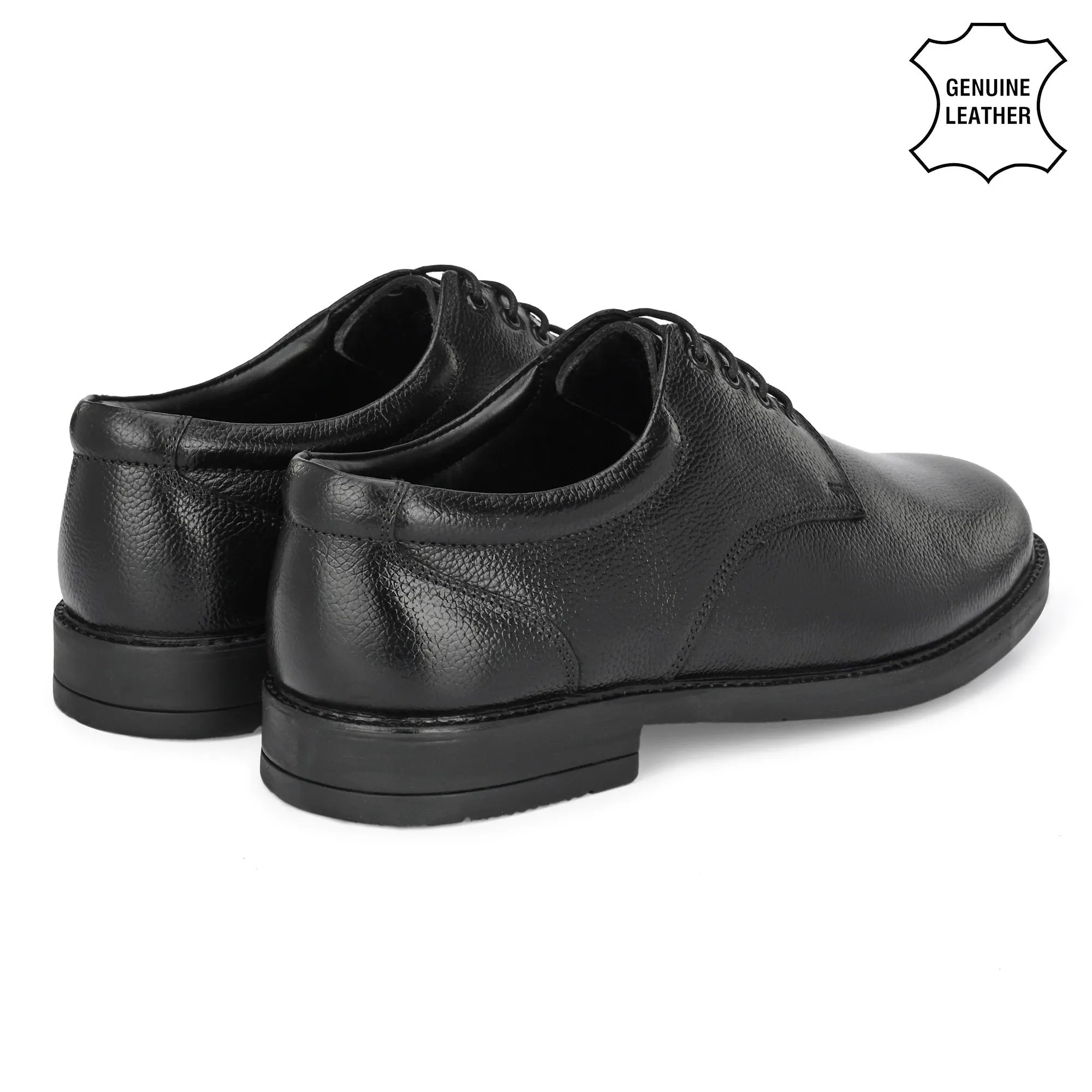 Strong Full Grain Leather Derby Lace Ups