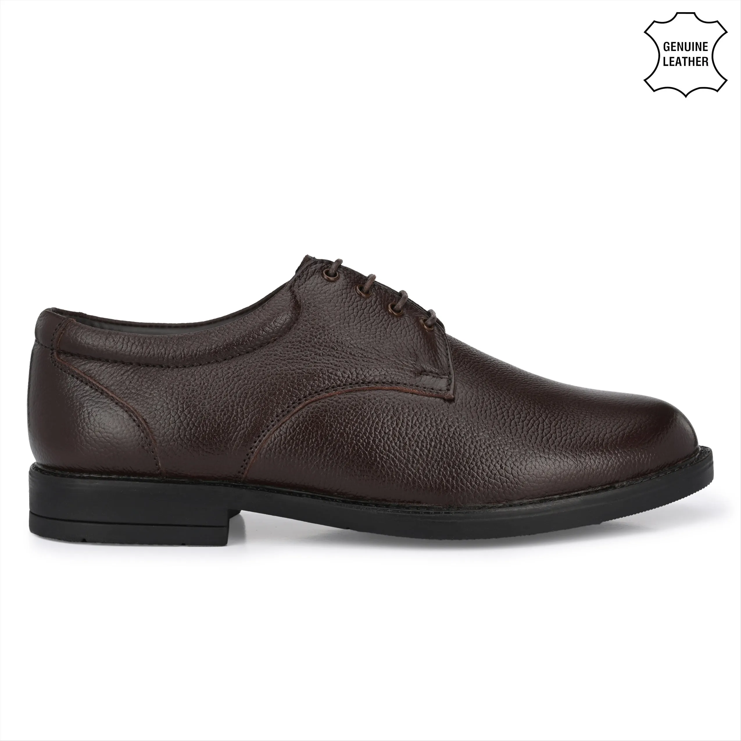 Strong Full Grain Leather Derby Lace Ups