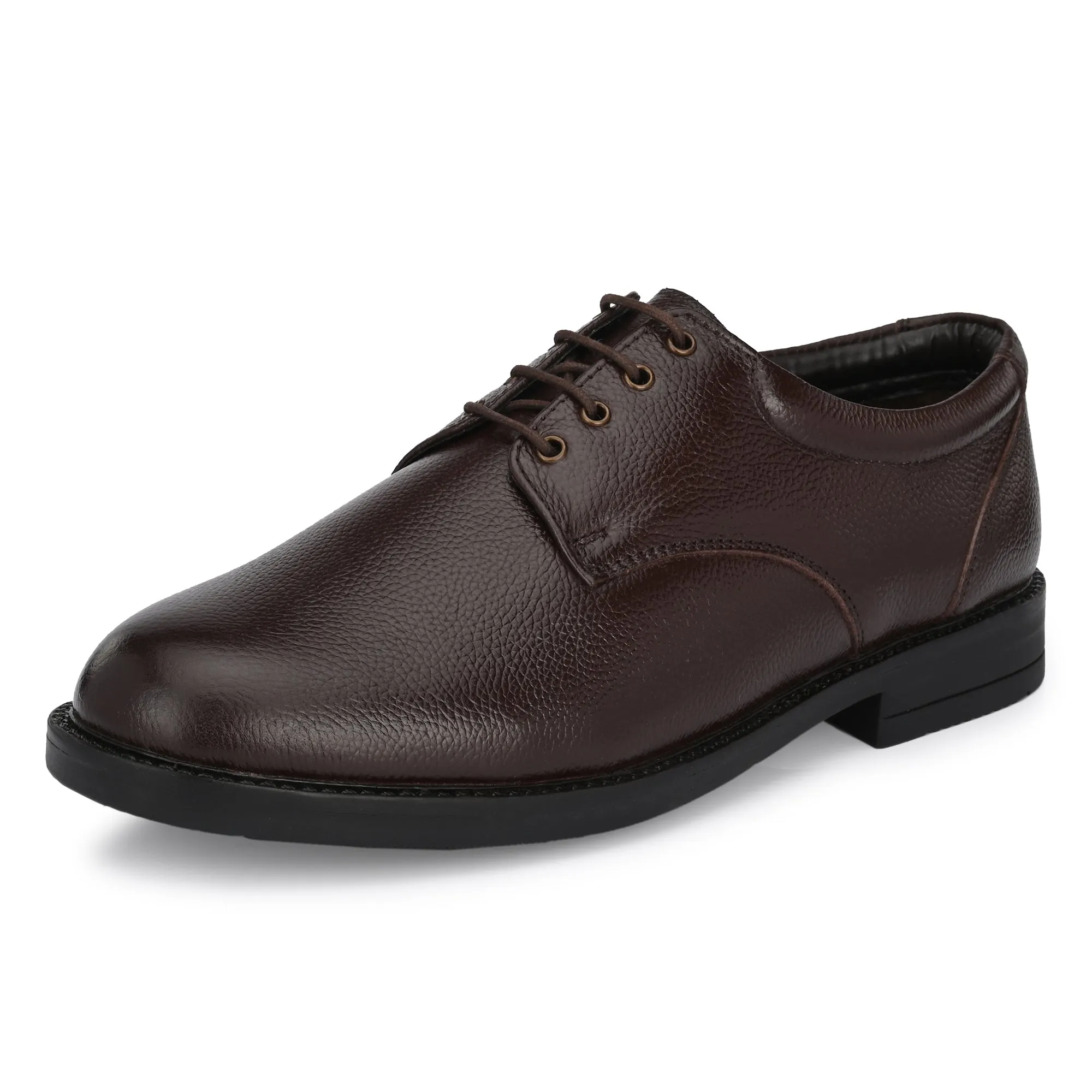Strong Full Grain Leather Derby Lace Ups