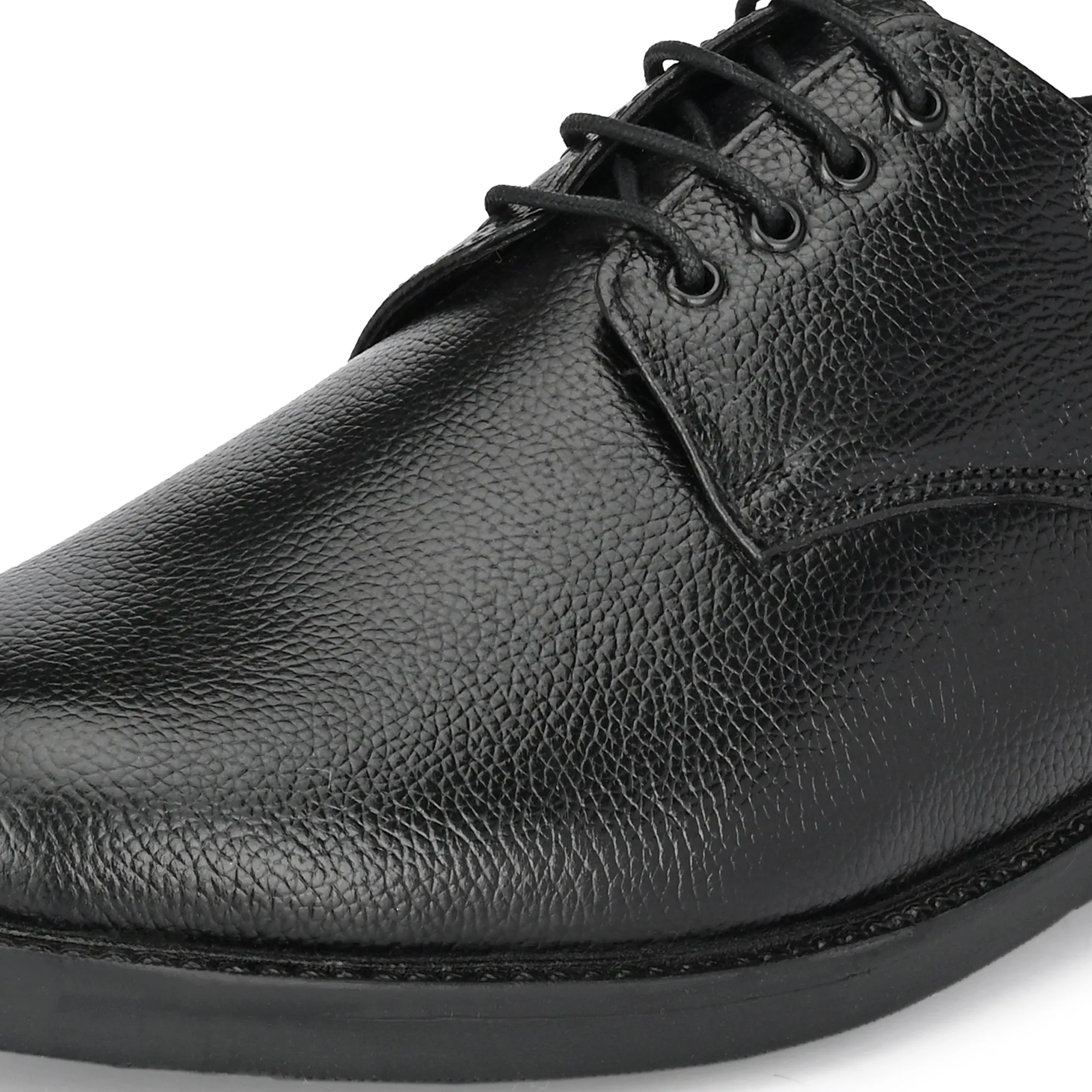 Strong Full Grain Leather Derby Lace Ups