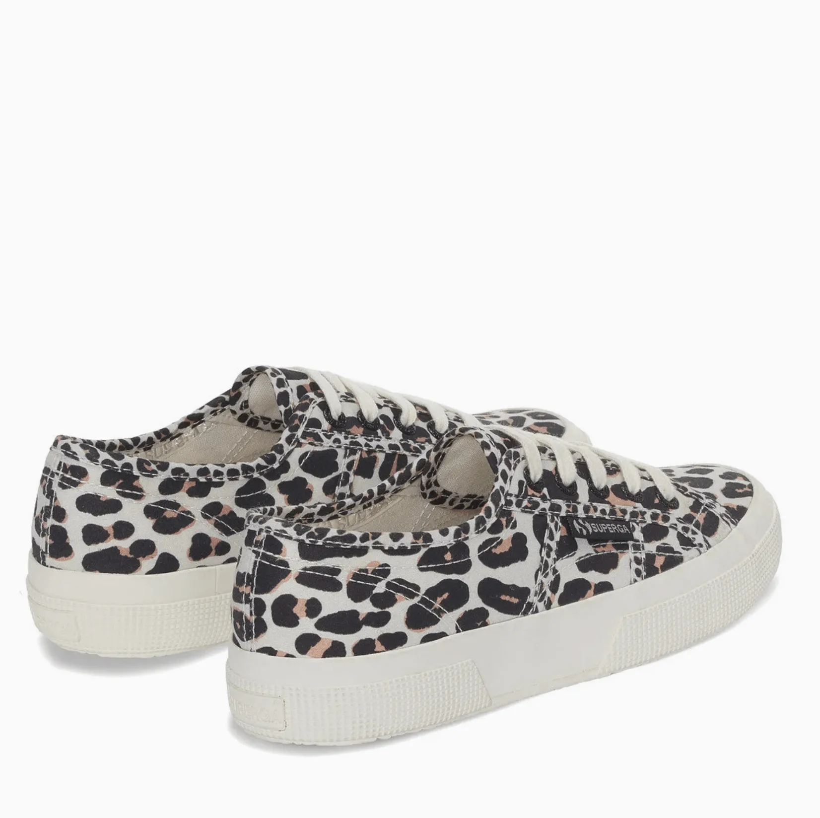 Superga Trainers 2750 Light Leopard Print