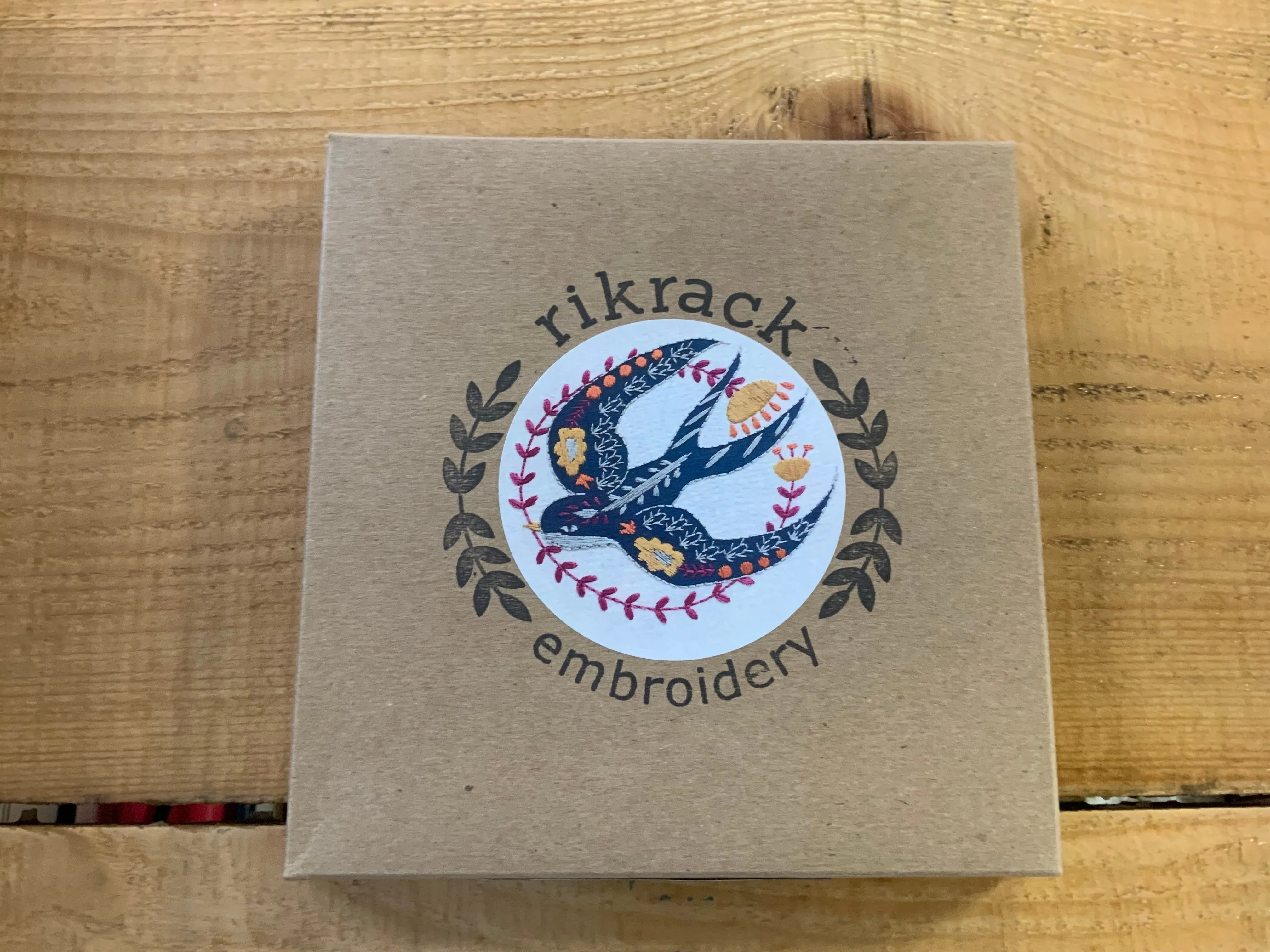 Swallow Embroidery Kit