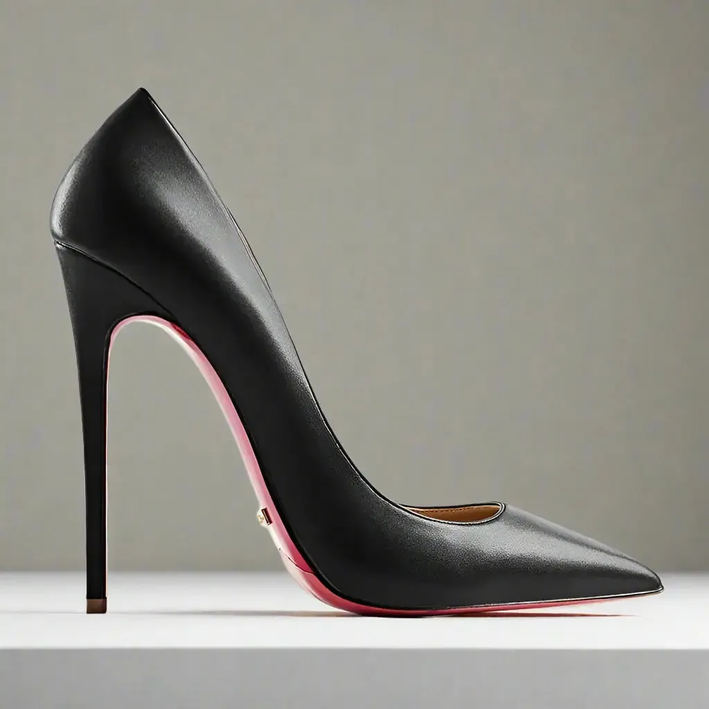 Tabitha Black Matt Heels