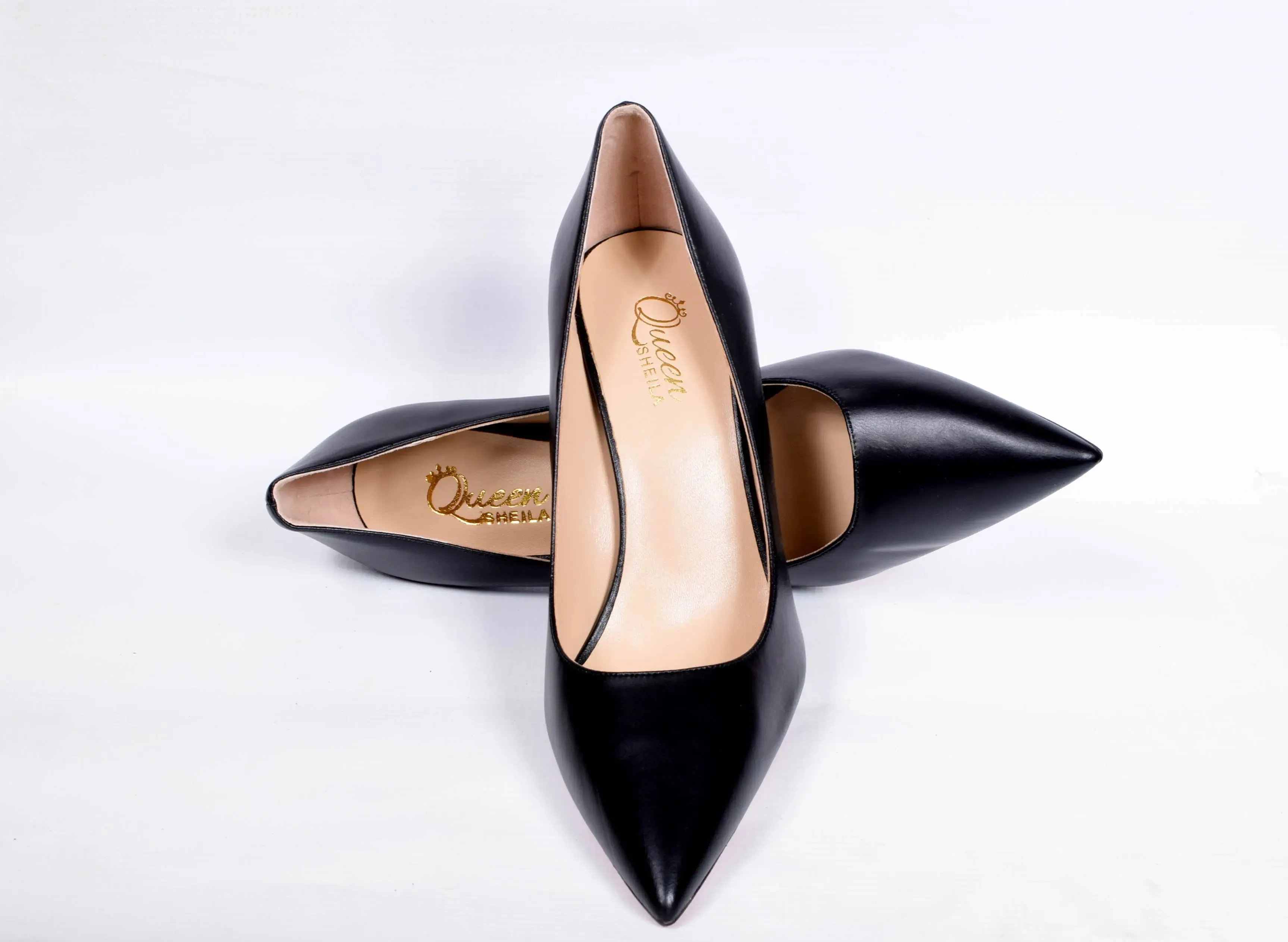 Tabitha Black Matt Heels