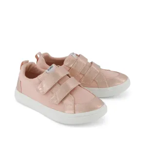 Tiny Cruz Double Strap Sneaker - Pale Rose Metallic