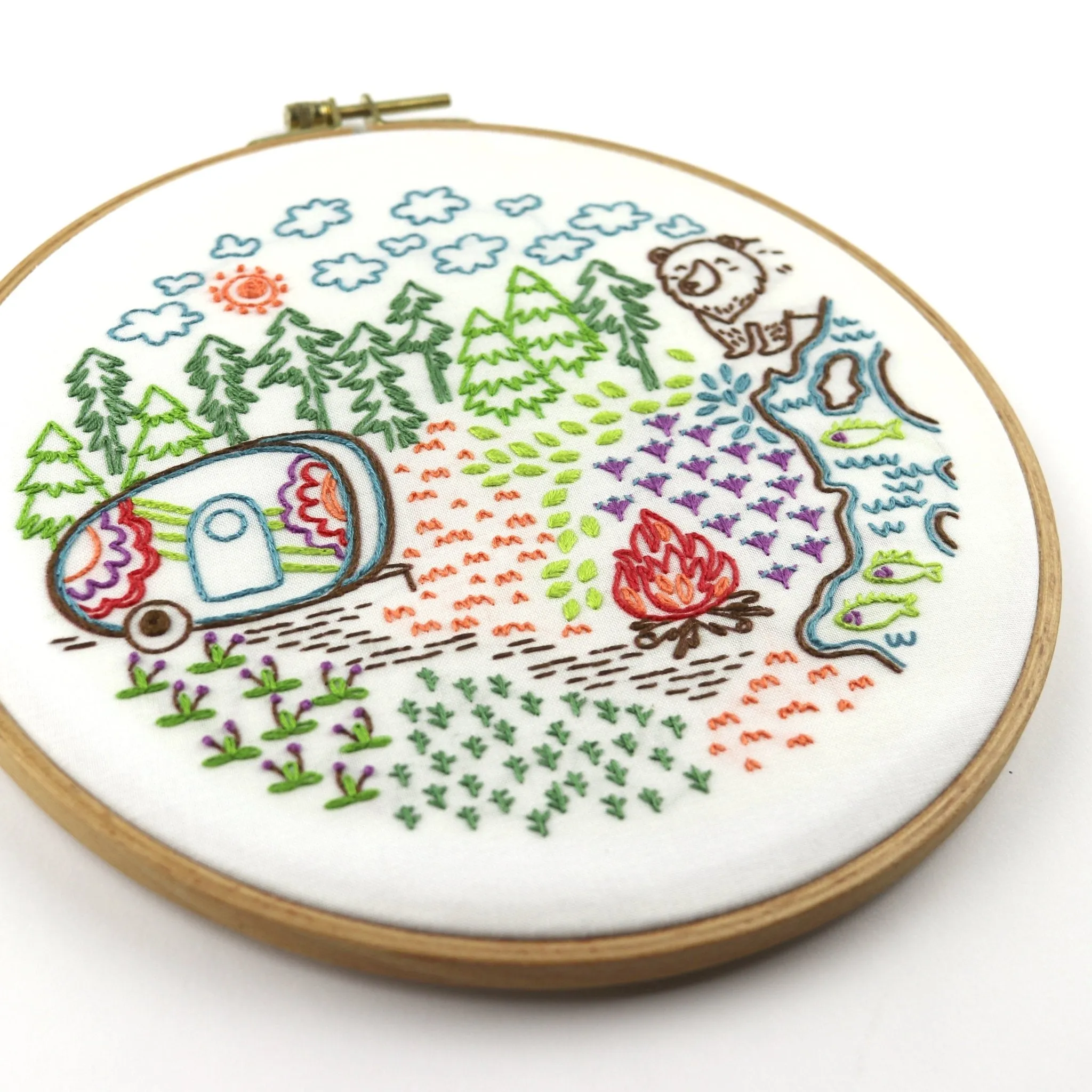 To The Woods Embroidery Kit
