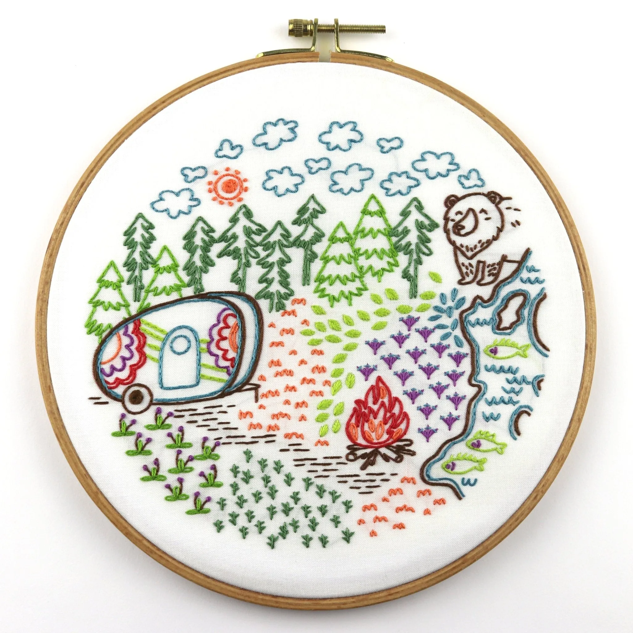 To The Woods Embroidery Kit