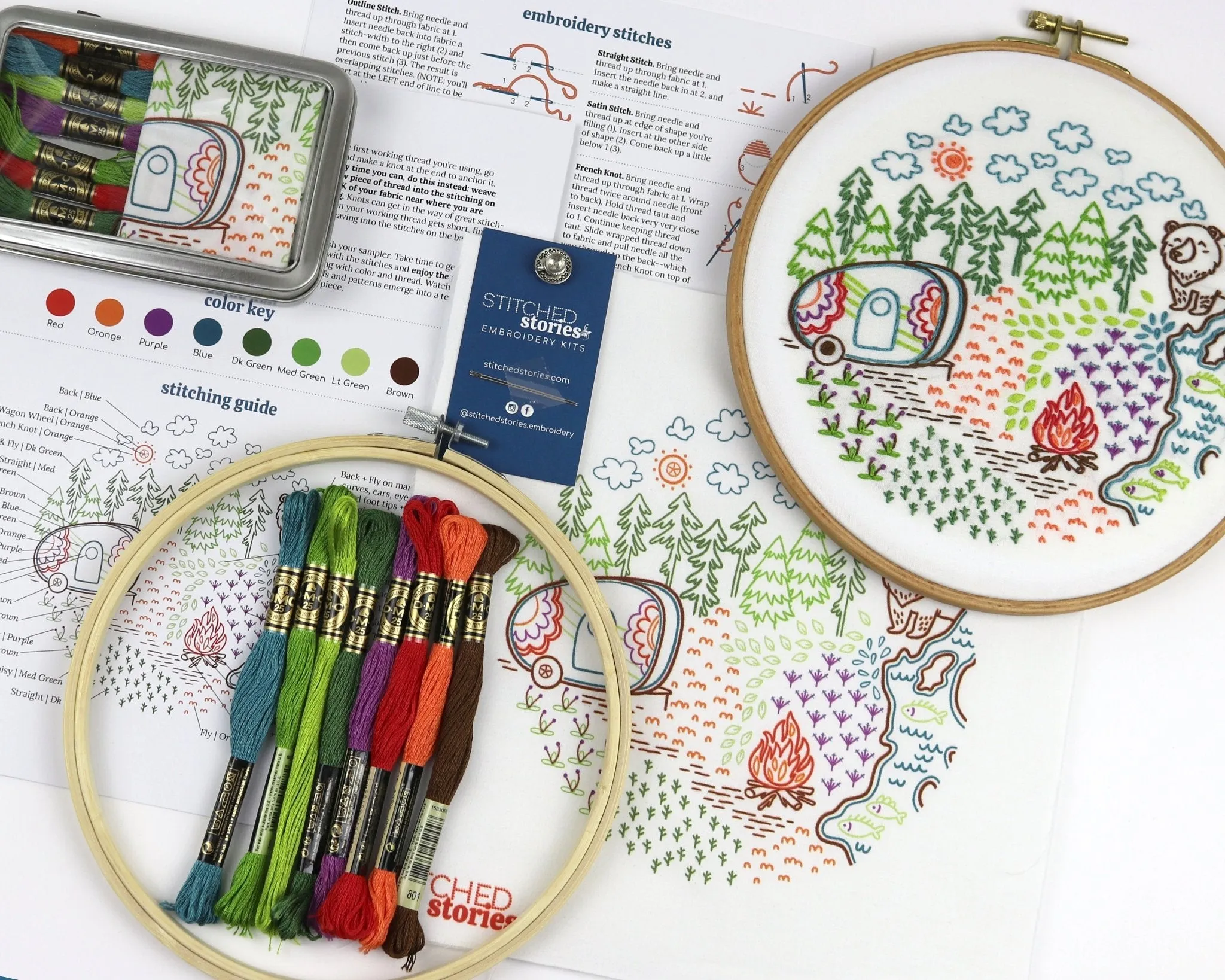 To The Woods Embroidery Kit