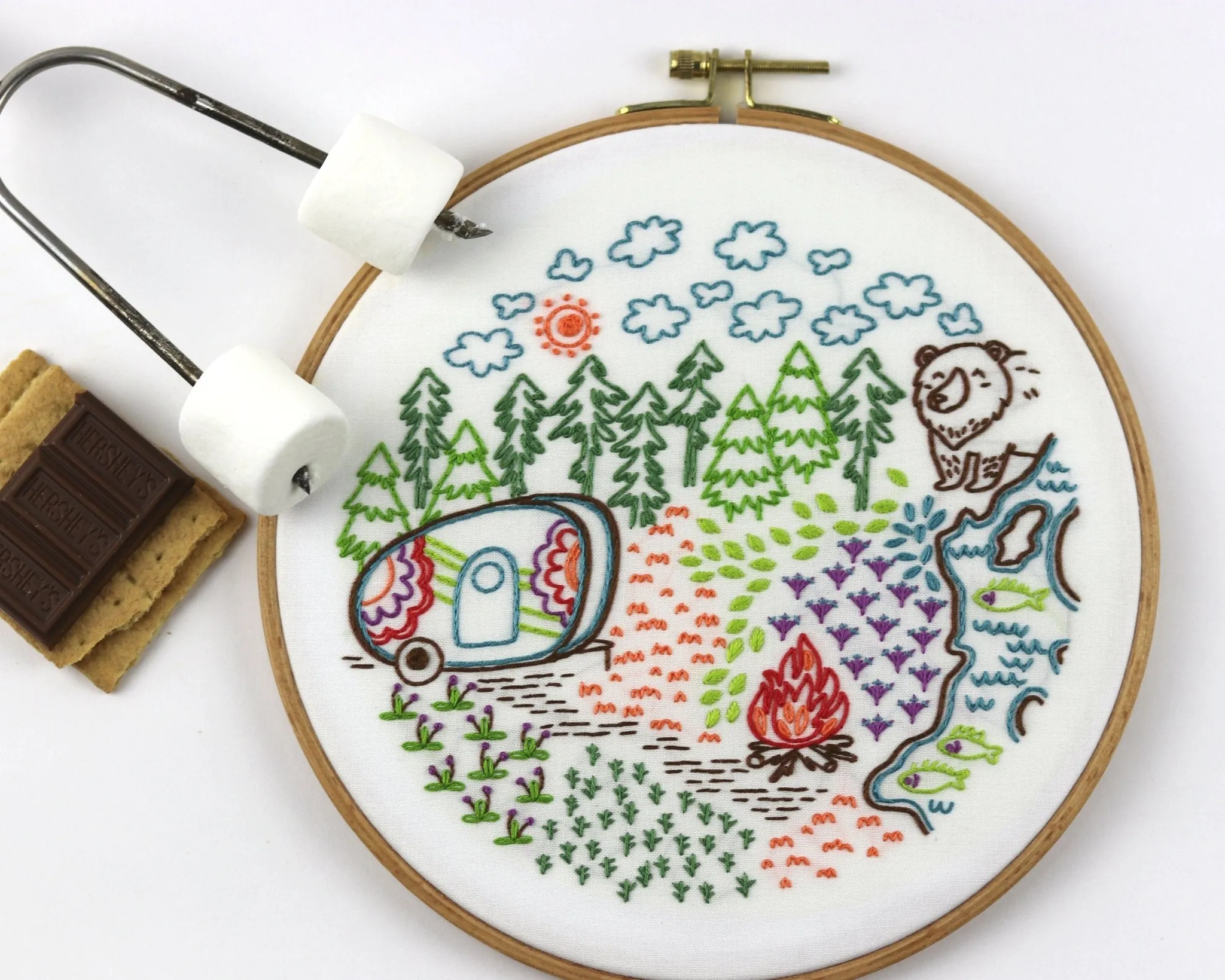 To The Woods Embroidery Kit