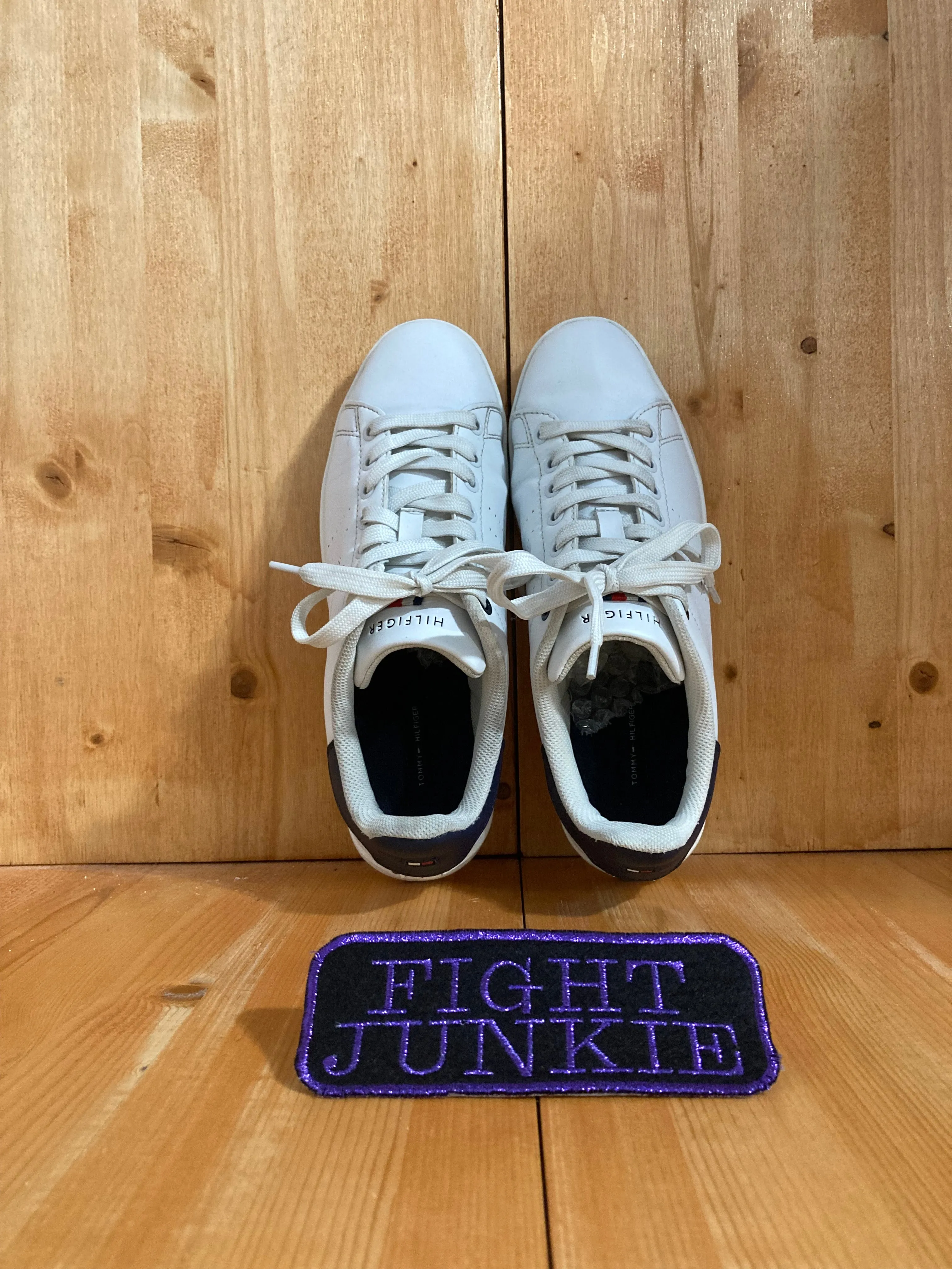 TOMMY HILFIGER LISTON Men's Size 8 Causal Shoes Sneakers White