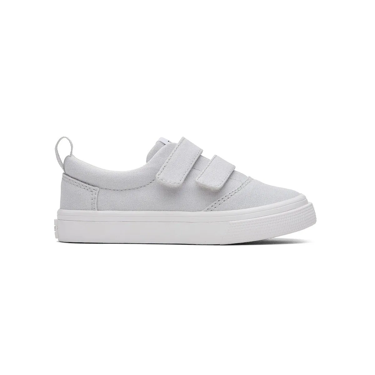 TOMS Fenix Double Strap Tiny - Grey Canvas Fstrap Sneaker