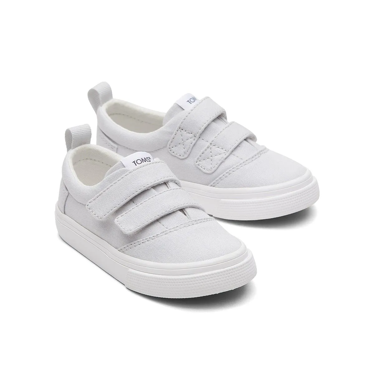 TOMS Fenix Double Strap Tiny - Grey Canvas Fstrap Sneaker