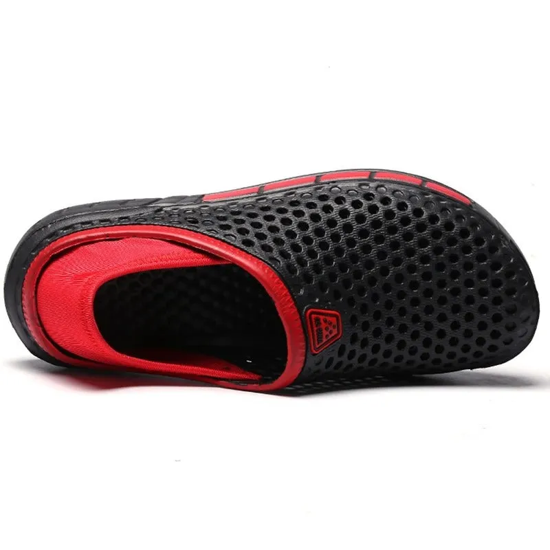 Unisex Summer Hollow Slippers Fashion Outdoor Breathable Couple Beach Sandal