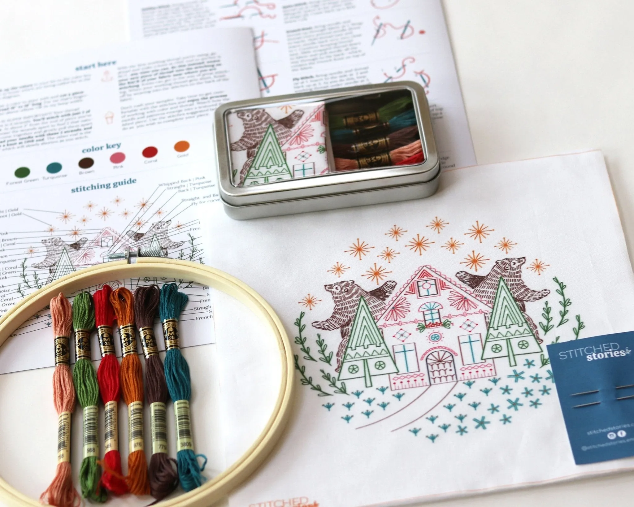 Ursa Duet Embroidery Kit
