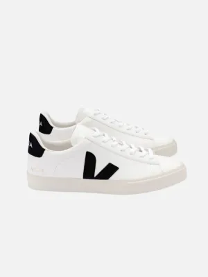 VEJA Campo Leather Sneaker - Extra-White Black
