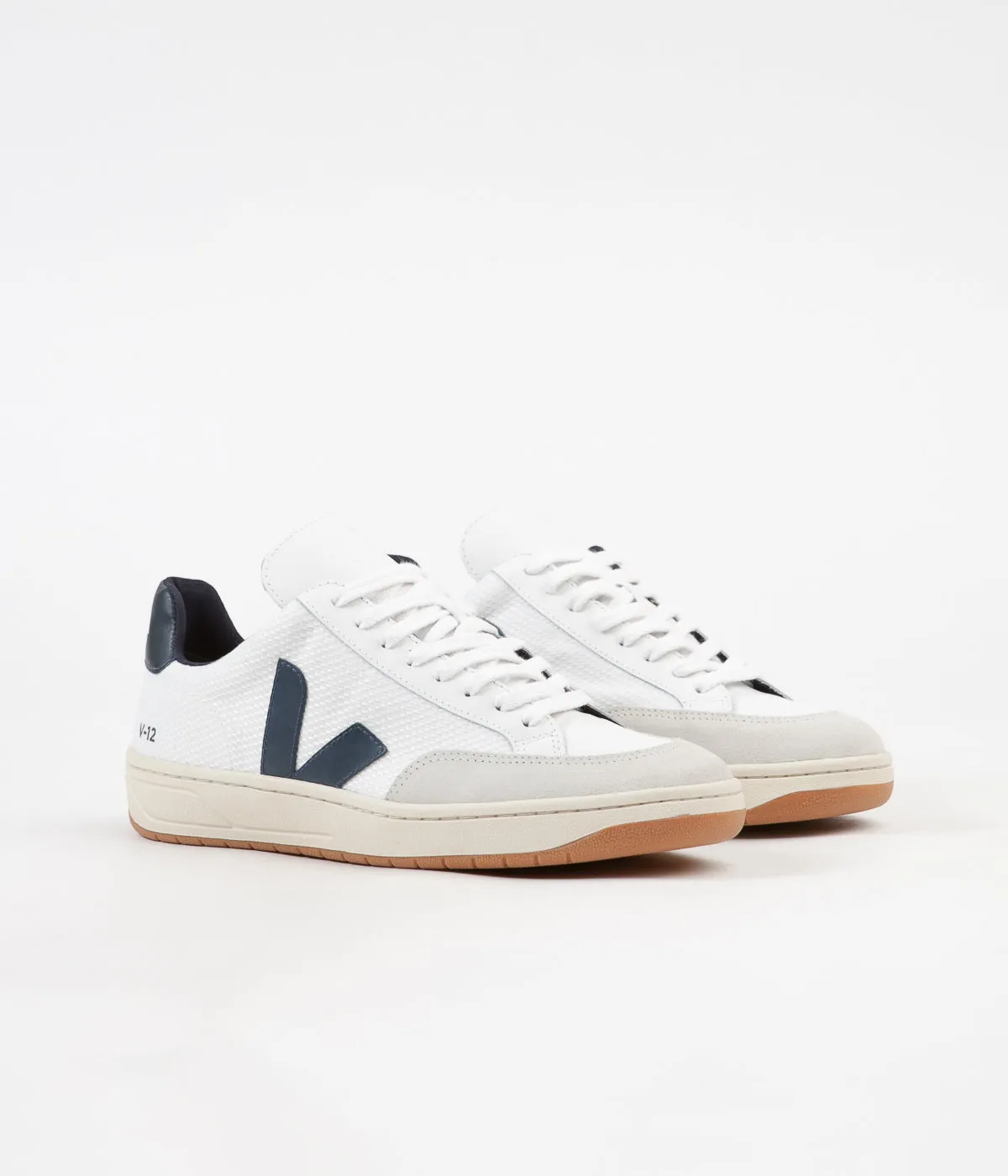 Veja V-12 B-Mesh Shoes - White / Nautico