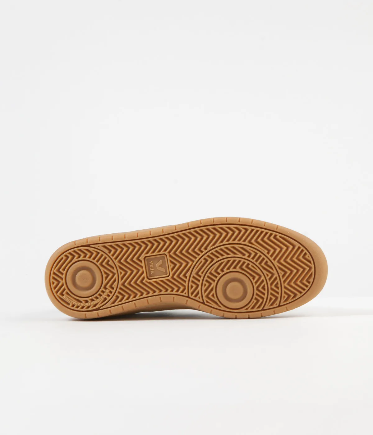 Veja V-12 Leather Shoes - Extra White / Nautico / Gum Sole