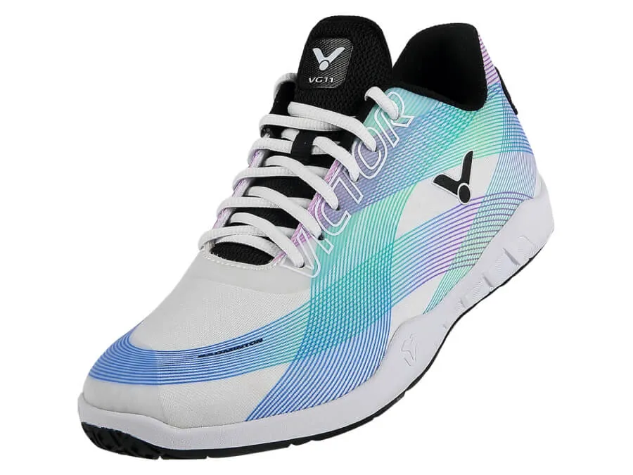 Victor VG11 (White) Unisex Badminton Shoes [CLEARANCE]