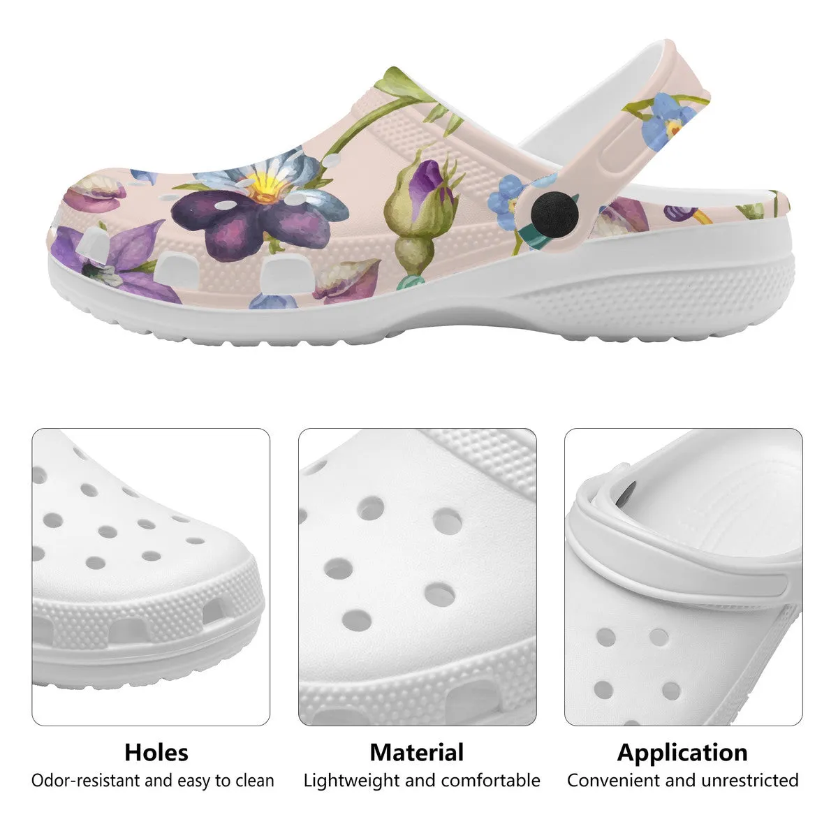 Violet's Gardener's Clogs
