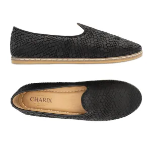 Wild Black Slip-On