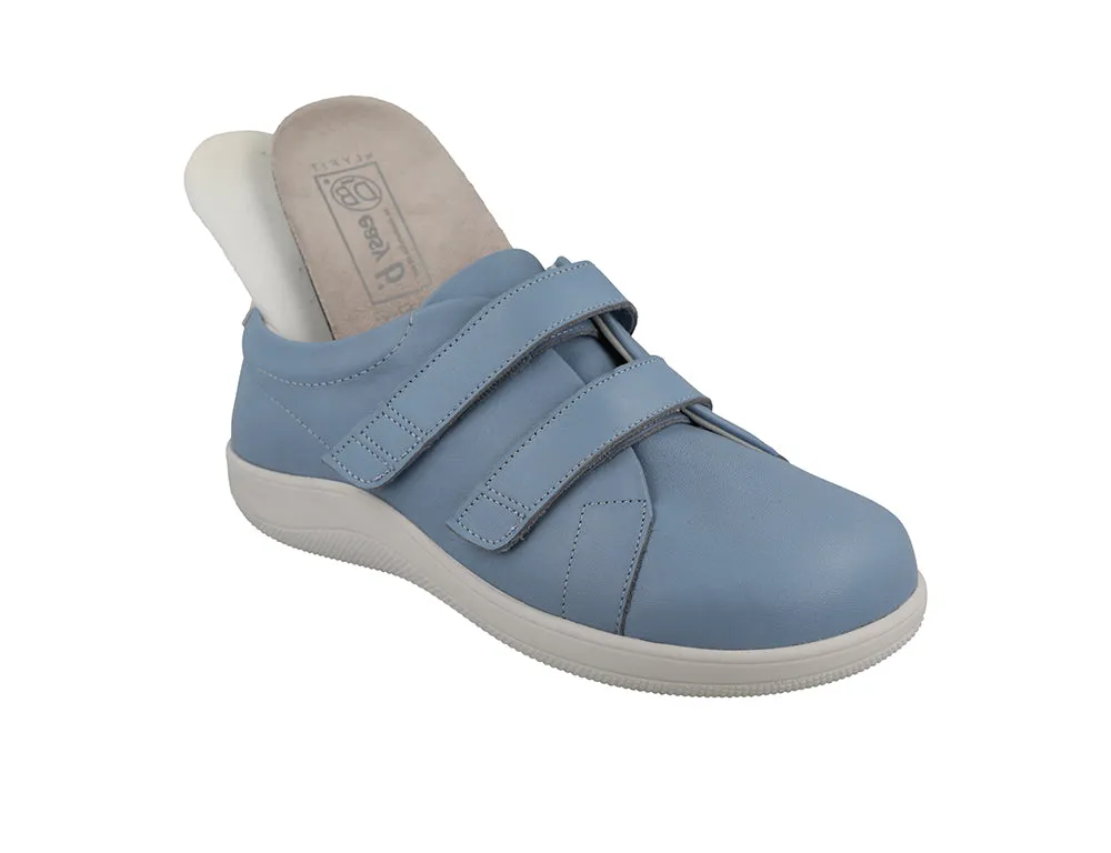 Womens Adjustable Scott Sky Blue Shoes