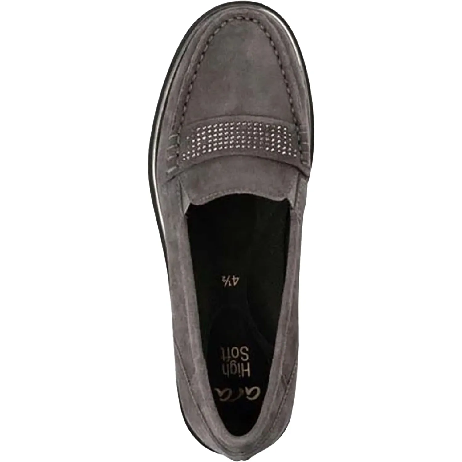 Women's Ara Daffodil Steel Suede