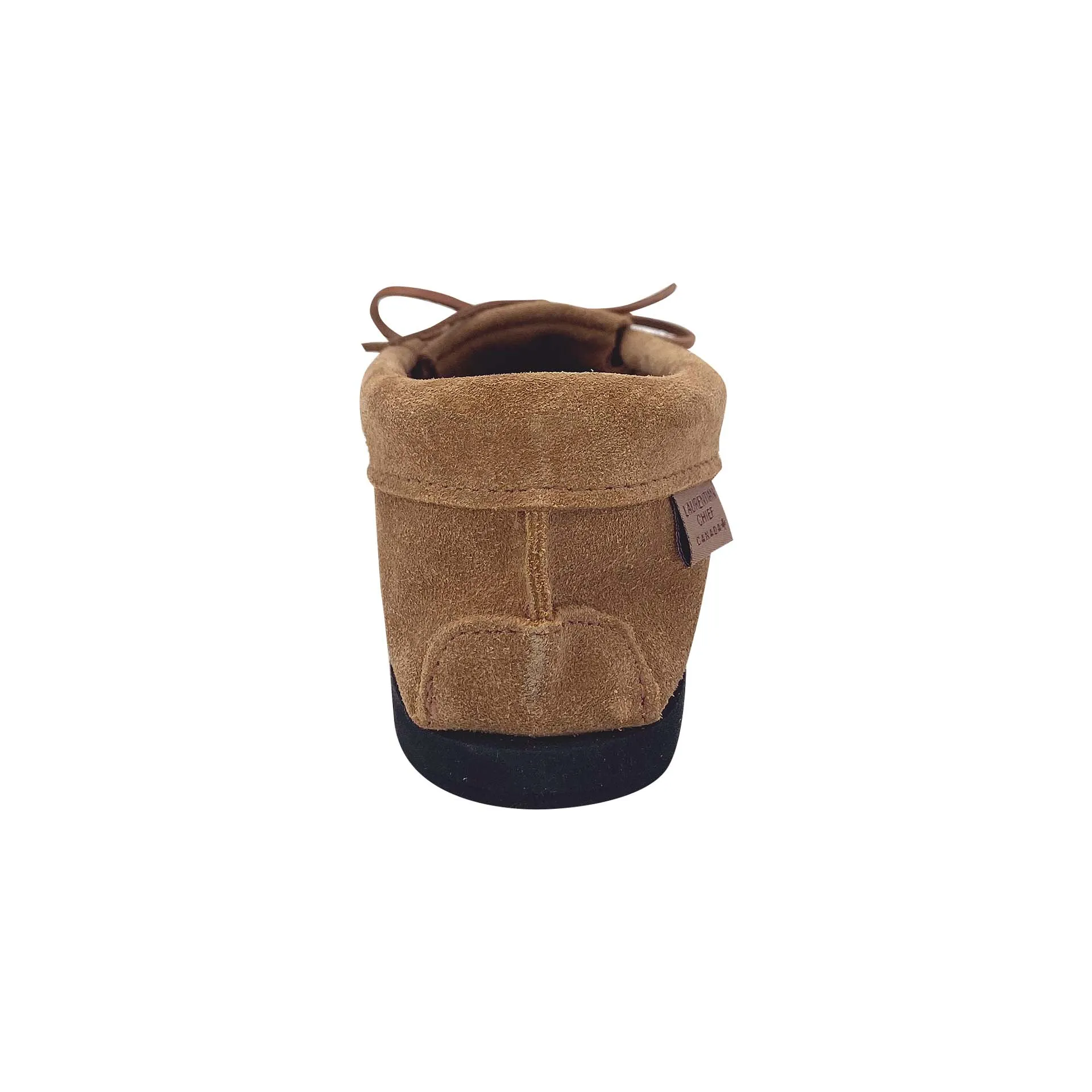 Women's Earthing Moccasin Shoes with Copper Rivet Fringed Crepe Sole