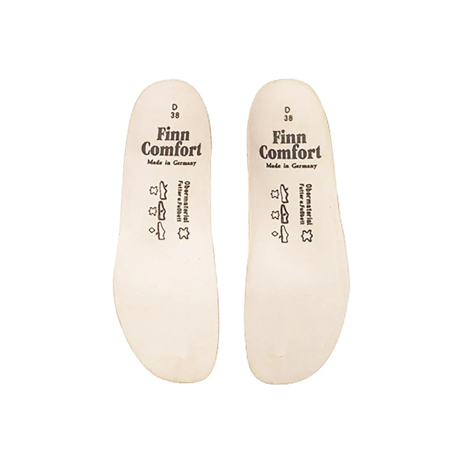 Women's Finn Comfort Classic Comfort Non-Perforated Footbeds #9547 for "Lady Line"
