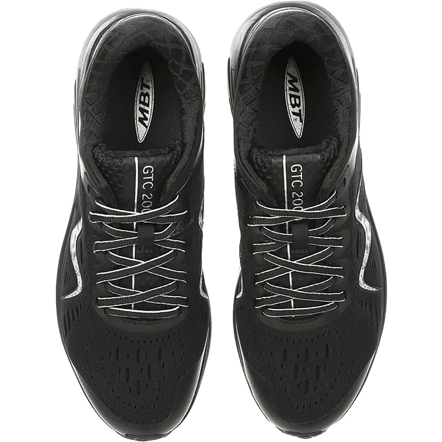 Women's MBT GTC-2000 Black Mesh