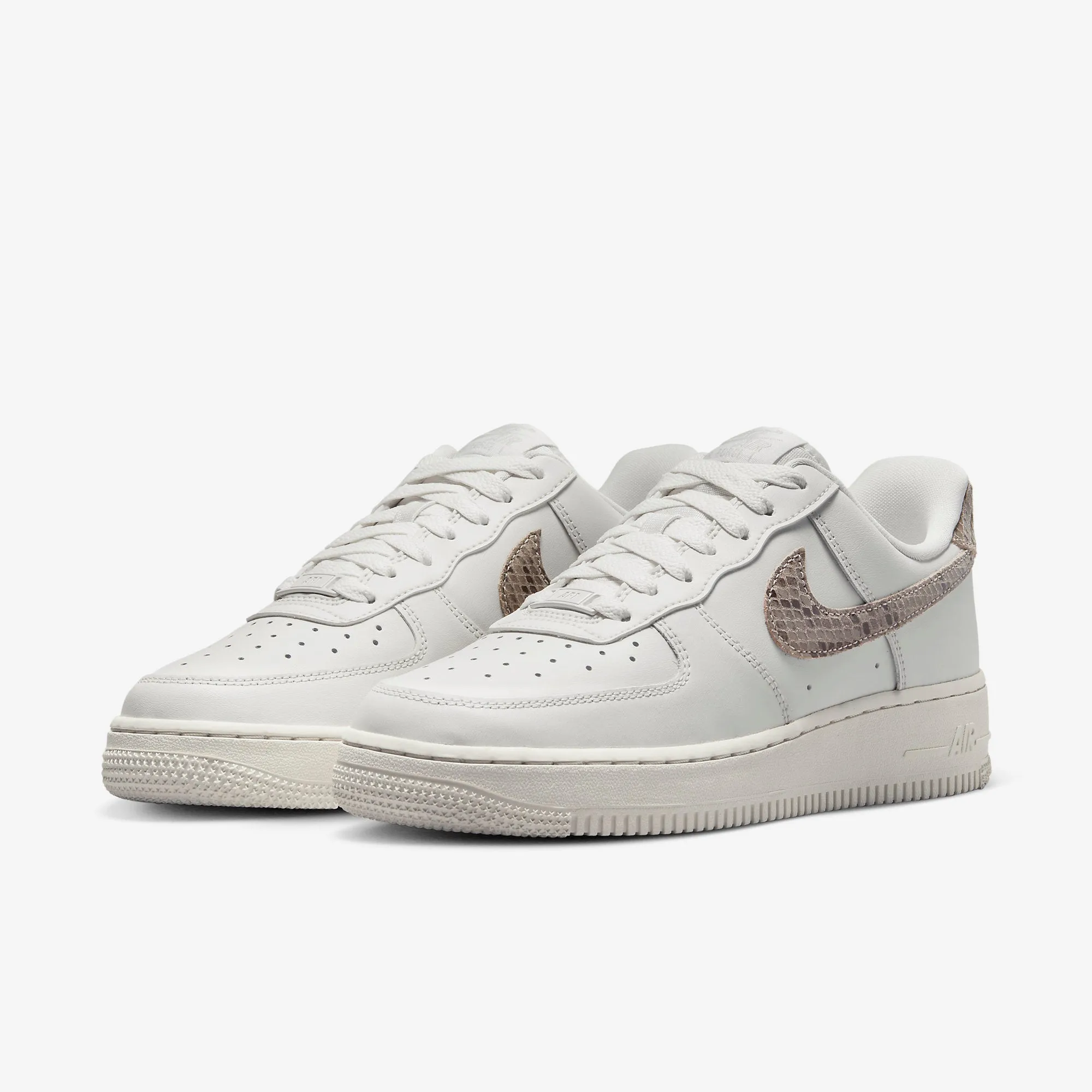 Women's Nike Air Force 1 '07 "Snakeskin" (Phantom/Light Iron Ore)(DD8959-002)
