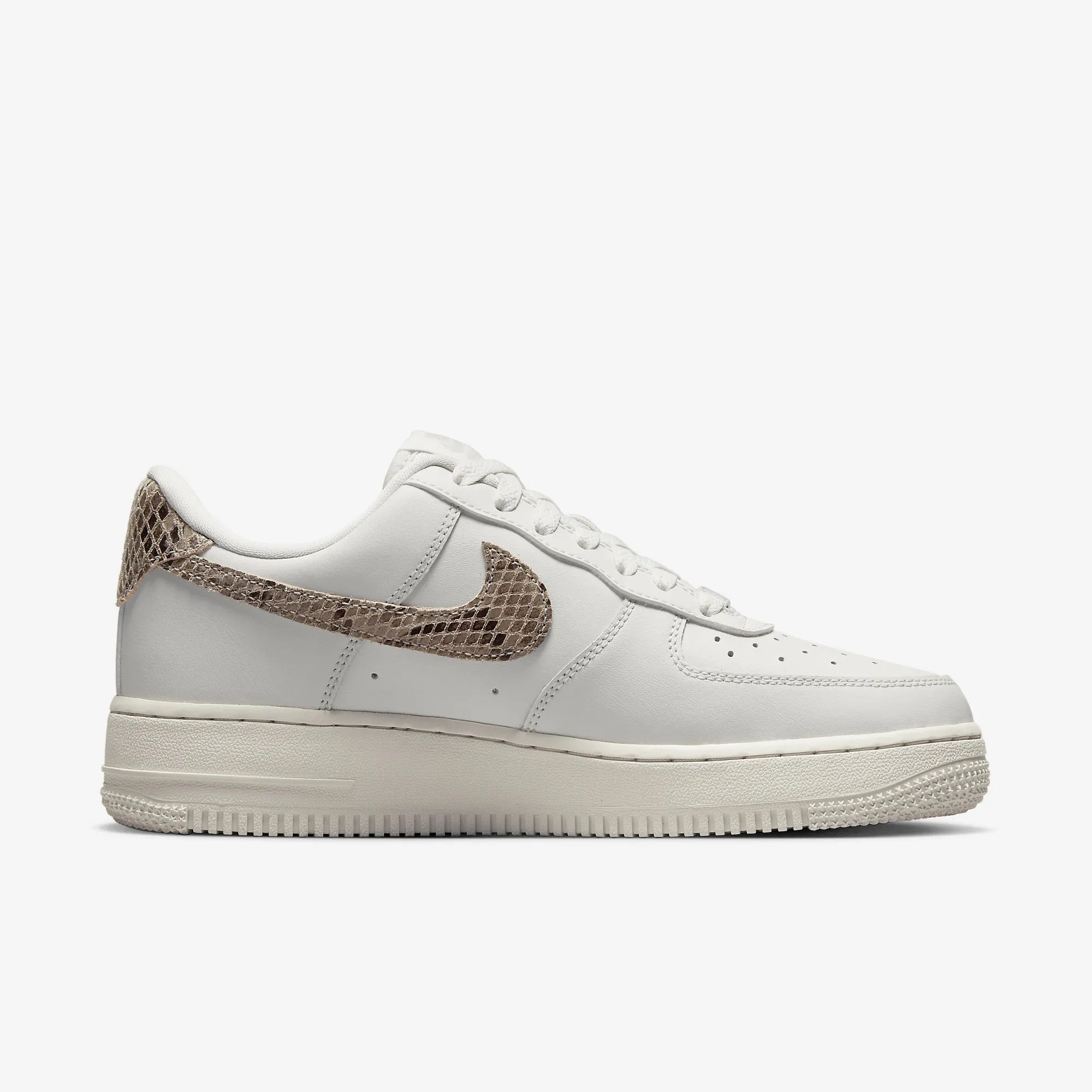 Women's Nike Air Force 1 '07 "Snakeskin" (Phantom/Light Iron Ore)(DD8959-002)