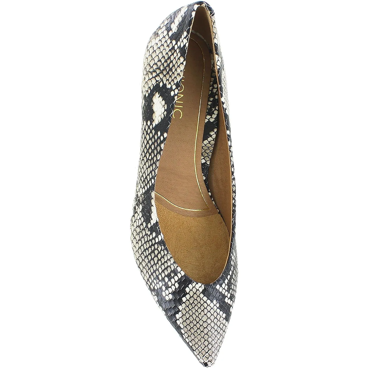 Women's Vionic Josie Natural Snake Leather