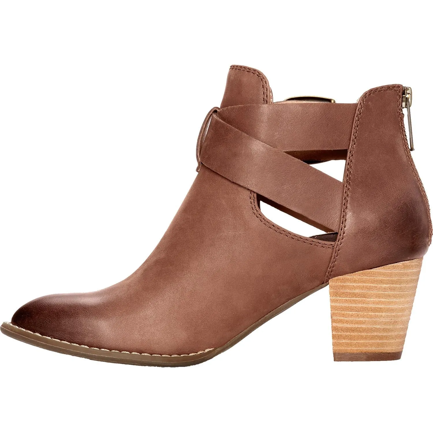 Women's Vionic Rory Dark Brown Leather