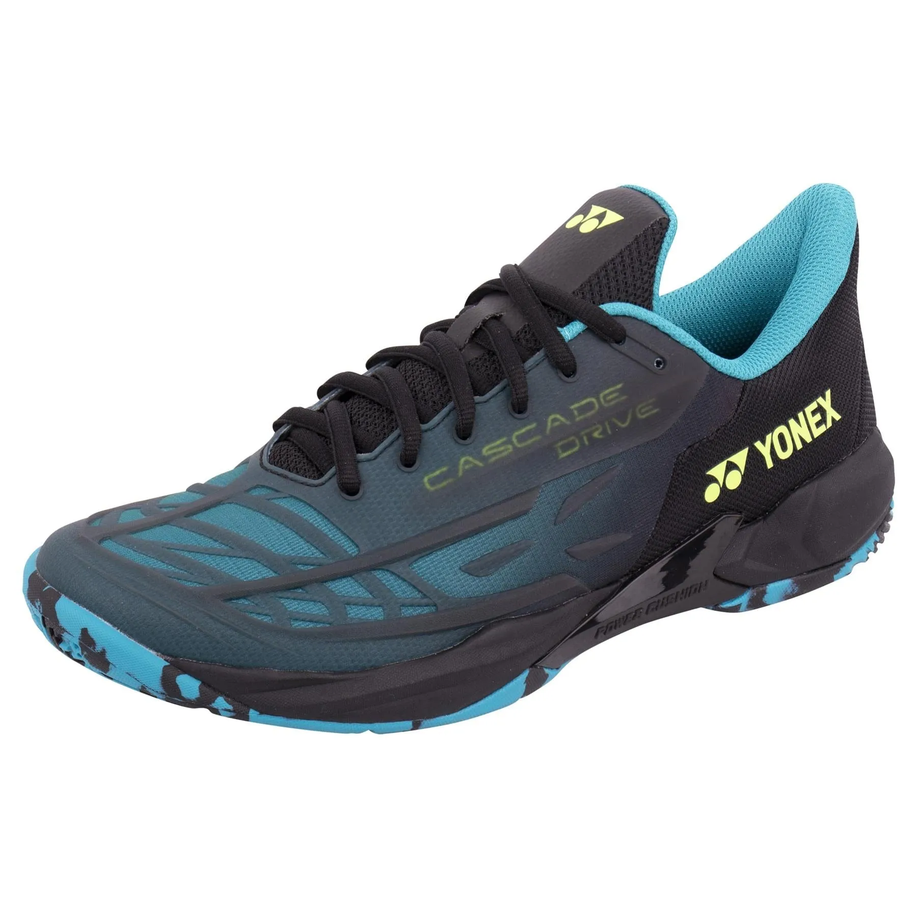 Yonex Power Cushion Cascade Drive 2 Badminton Shoes - Clear Black