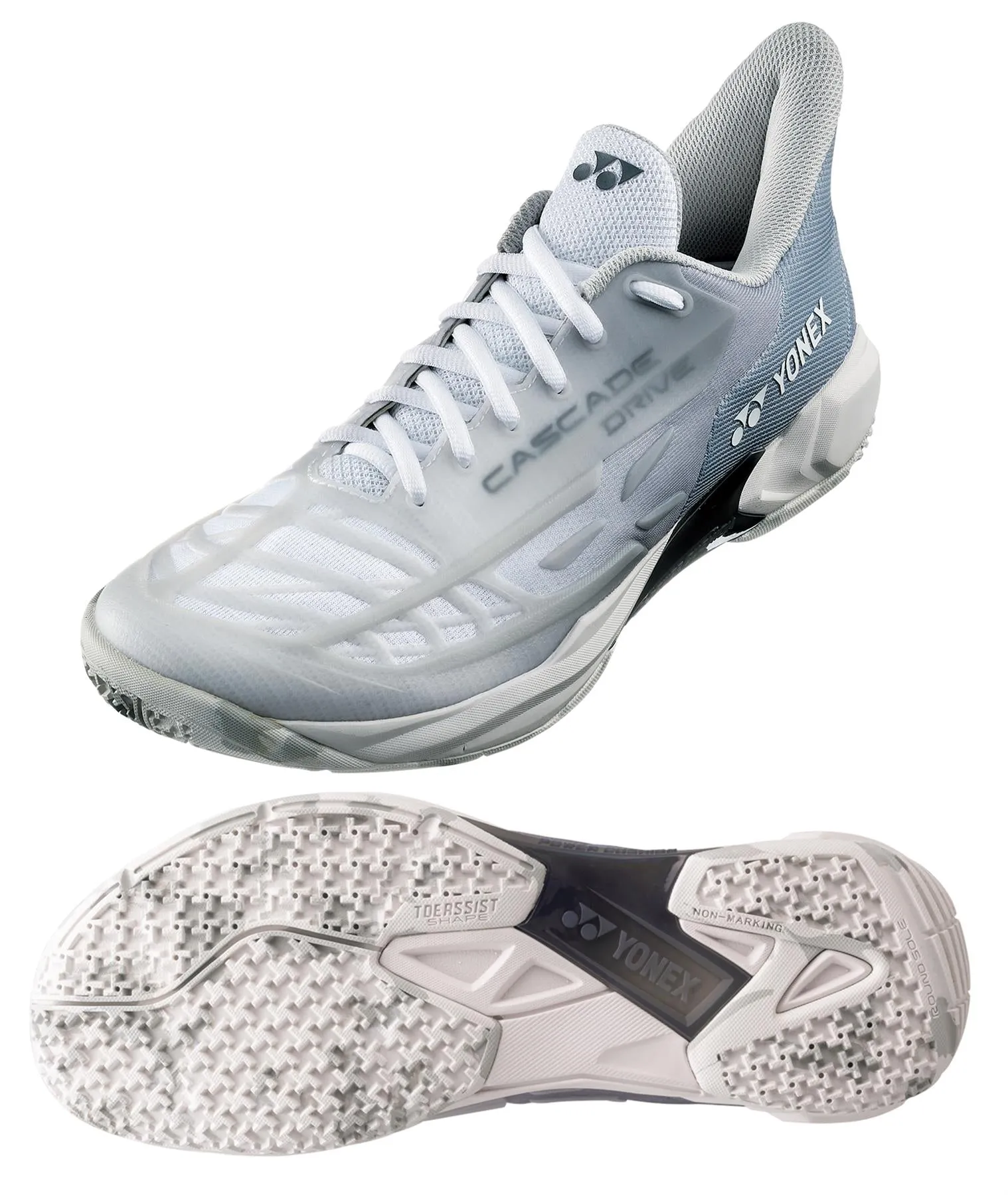 Yonex Power Cushion Cascade Drive 2 Badminton Shoes - Matte White